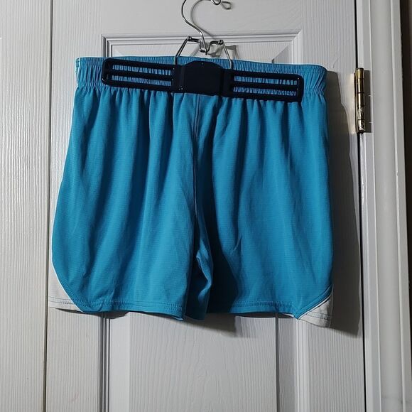 C9 Champion turquoise blue white mesh shorts Sz L - Picture 2 of 4